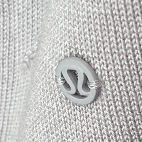 Lululemon Back to Balance LS Sweater Cashlu in Iced Iris Size 10 NWOT - Picture 5 of 7